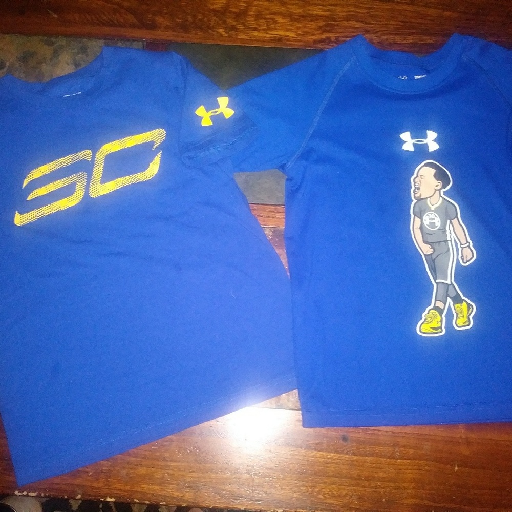 Stephen Curry Under Armour shirts